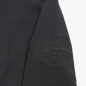 Seattle Kraken Black Phantom Fleece Hoodie