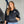 Washington Huskies Loop In Womens Black Scuba Pullover