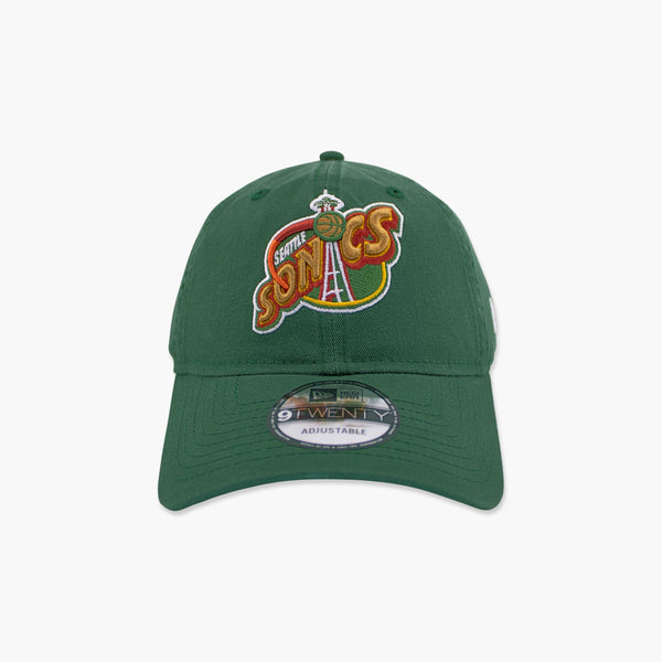 Seattle SuperSonics New Era Green Space Needle Adjustable Hat