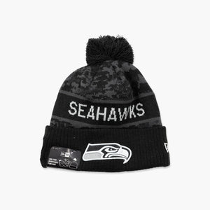 Seattle Seahawks Primary Logo 2026 Salute To Service Beanie