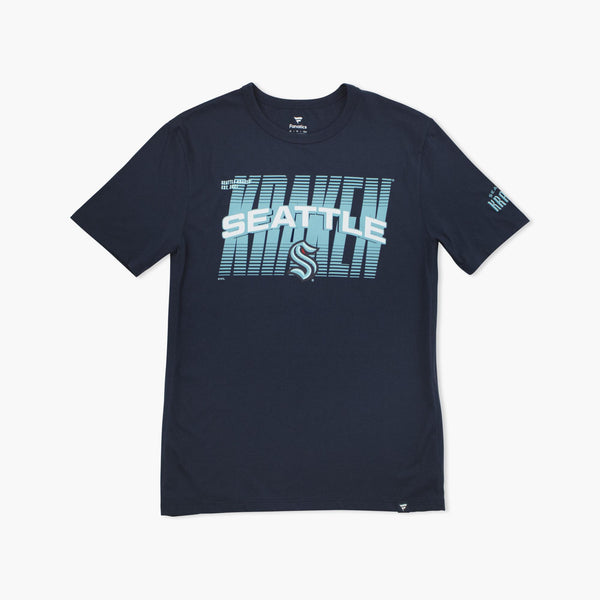 Seattle Kraken Navy Zoom T-Shirt
