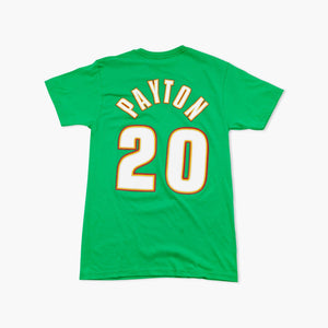 Seattle SuperSonics Gary Payton Kelly Green Jersey T-Shirt