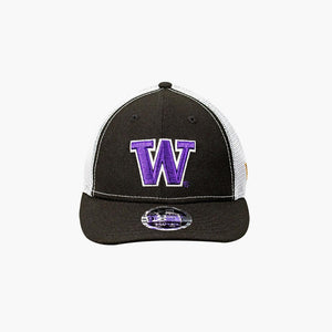 Washington Huskies Black Low Profile Snapback