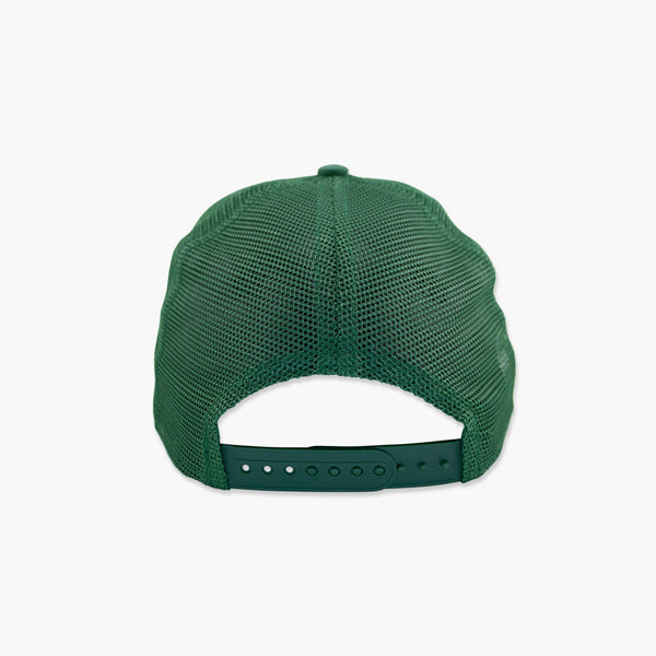 Seattle SuperSonics New Era Green Space Needle Stretch Trucker Hat