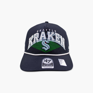 Seattle Kraken Navy Pomona Rope Hitch Snapback