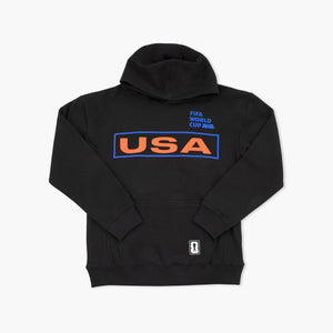 FIFA World Cup US Soccer Black Matchday Pulse Hoodie