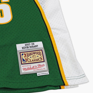 Seattle SuperSonics Kevin Durant 2007 Green Swingman Jersey