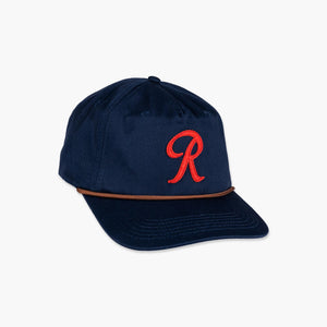 Rainier Beer Navy Varsity 5-Panel Hat