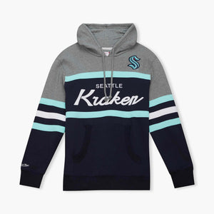 Seattle Kraken Grey Head Coach Hoodie