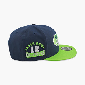 Seattle Seahawks Two-Tone Super Bowl LX Champions Badge Snapback