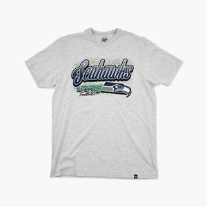 Seattle Seahawks Relay Grey Enfield Franklin T-Shirt
