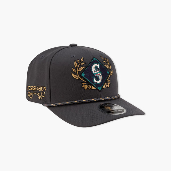 Seattle Mariners Charcoal 2025 American League Division Series Champions Snapback