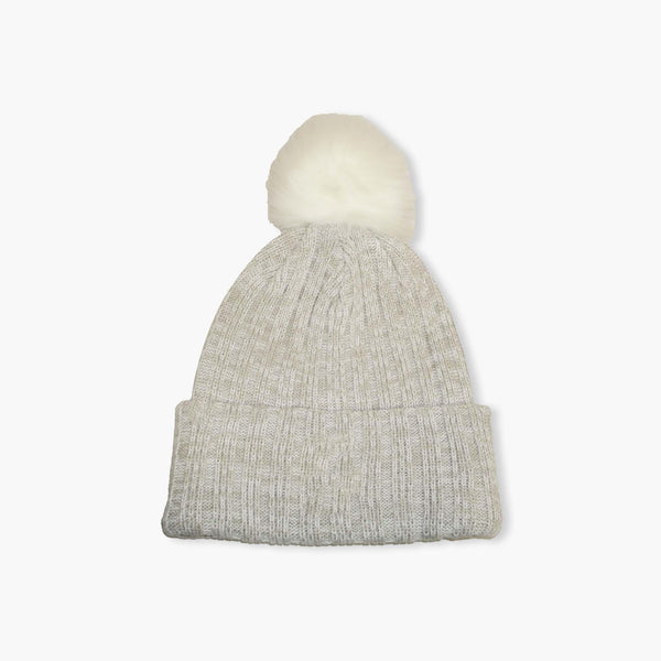 Seattle Kraken Grey Koda Cuff Pom Beanie