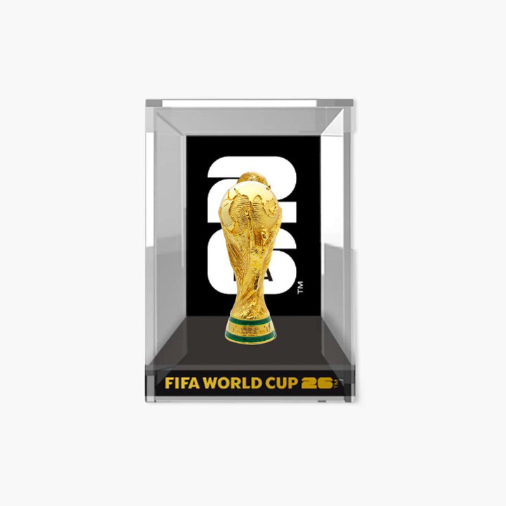 FIFA World Cup Mini Trophy Display Collectible Case