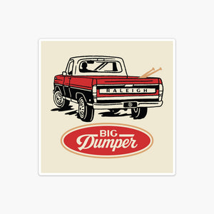 Blue Collar Sticker, Big Dumper Collection