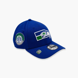 Seattle Seahawks Throwback Sideline Structured Adjustable Hat