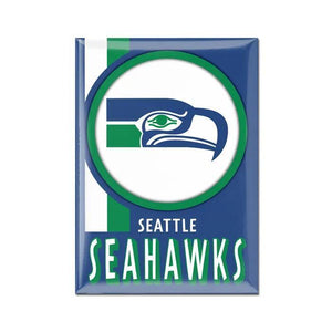 Seattle Seahawks 2.5" x 3.5" Retro Ring Magnet