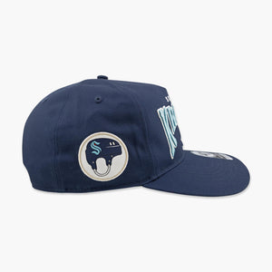 Seattle Kraken Navy Hard Hat Snapback