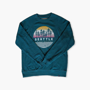 Scrub Seattle Pines Crewneck