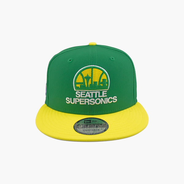 Seattle SuperSonics New Era 1995 All-Star Game Green Snapback