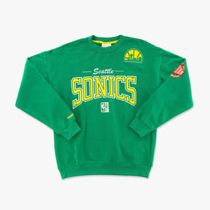 Seattle SuperSonics "S" Logo Lacer Crewneck