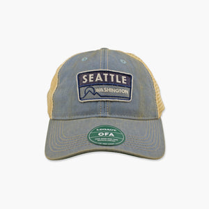 Diner Light Blue Seattle Trucker Hat