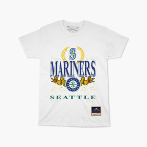 Seattle Mariners White Pennant Chase T-Shirt