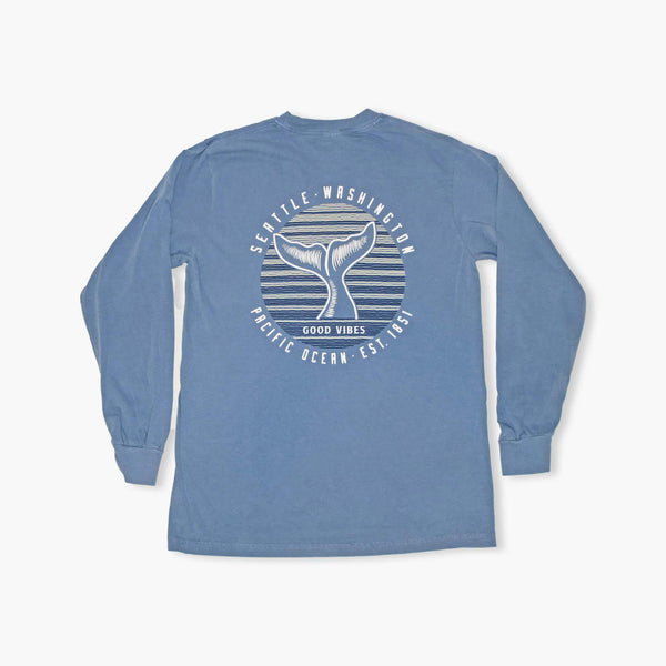 Whale Tail Long Sleeve Shirt