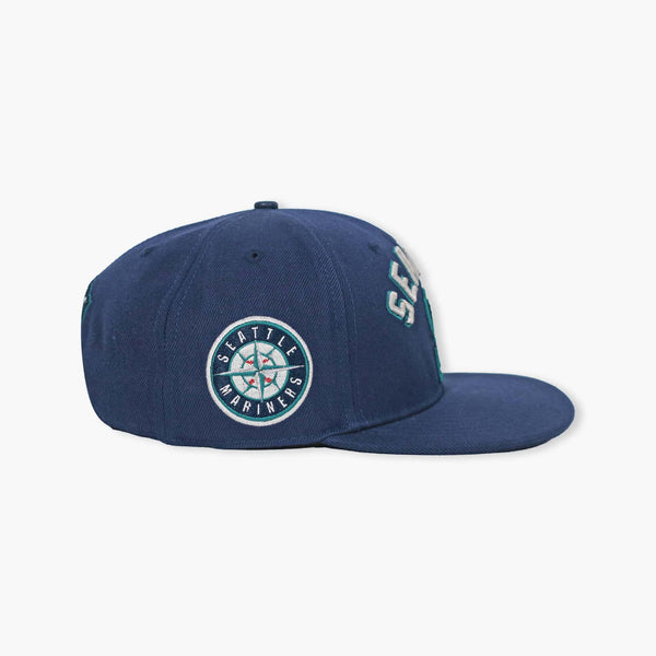 Seattle Mariners Stacked Logo Snapback