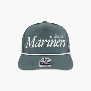 Seattle Mariners Basalt Foundation Script Hitch Trucker Hat