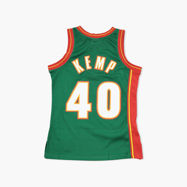 Seattle SuperSonics Shawn Kemp 1996 Green Swingman Jersey