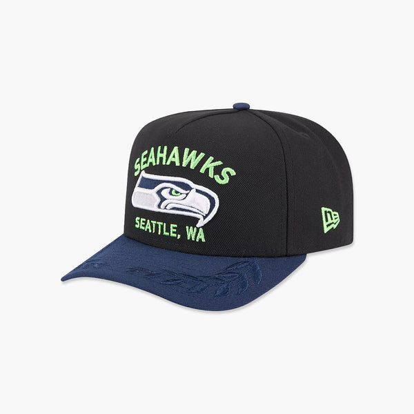 Seattle Seahawks 2025 NFL Draft Black A-Frame Snapback