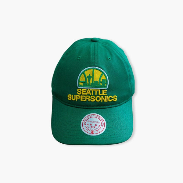Seattle SuperSonics Original Green Skyline Dad Hat