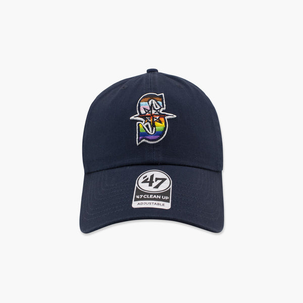 Seattle Mariners Pride Clean Up Adjustable Hat