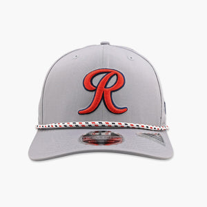 Rainiers Grey Performance Stretch Snapback