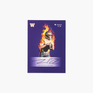 Washington Huskies NIL Football Trading Cards