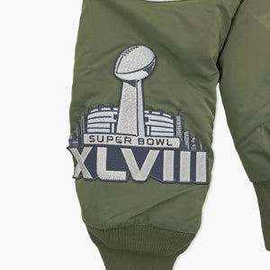 Seattle Seahawks New Era Alpha Industries 2026 XGR Bomber Jacket