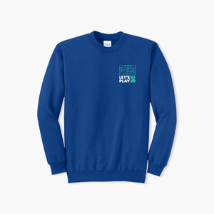 The Pitch Blue Crewneck