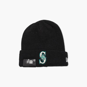 Seattle Mariners Black Knit Beanie