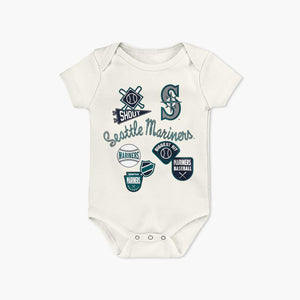 Seattle Mariners Onesie 3-Pack