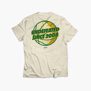 Undefeated Since 2008 Cream Premium T-Shirt