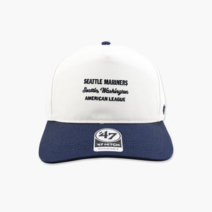Seattle Mariners Navy/Sandstone Contemporary Hitch Snapback