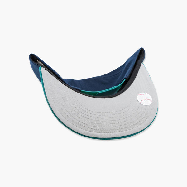Seattle Mariners Navy/White Script Snapback