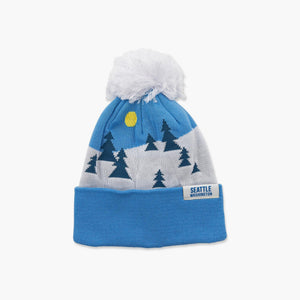 Wrap Label Bluebird Day Seattle Gauge Youth Beanie