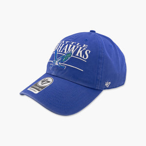 Seattle Seahawks Royal KO Clean Up Adjustable Hat