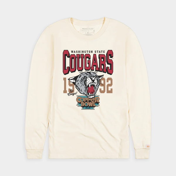 Washington State Cougars 1992 Copper Bowl Long-Sleeve T-Shirt