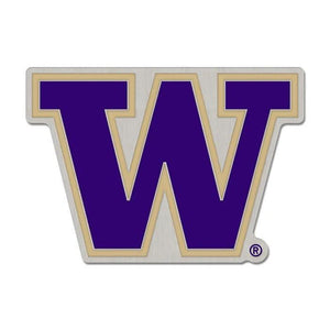 Washington Huskies Purple "W" Enamel Pin