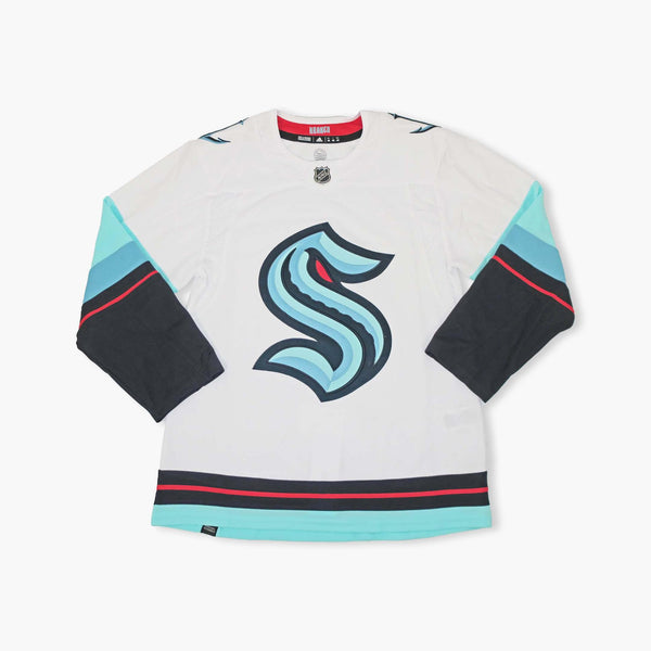 Seattle Kraken Authentic Adidas Away White Jersey