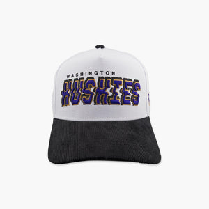 Washington Huskies Cream Stadium Pulse Snapback