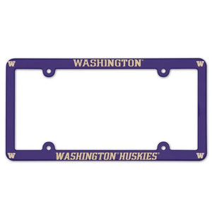 Washington Huskies License Plate Holder